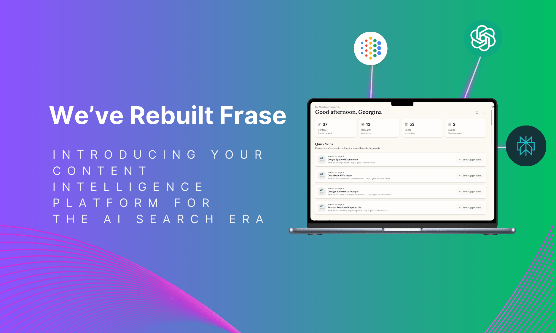 Introducing the New Frase: Your Content Intelligence Platform for the AI Search Era