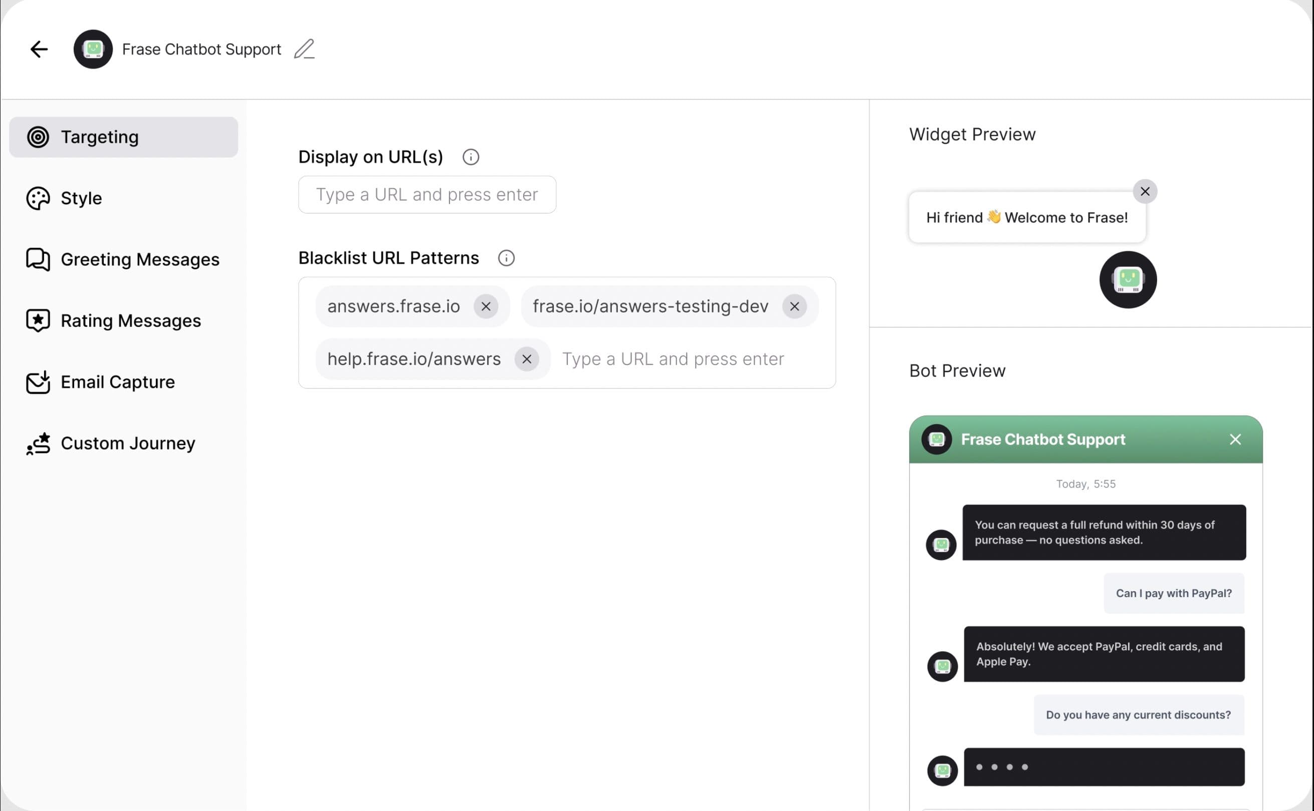Introducing Frase Answers: A website chatbot to fuel your content strategy