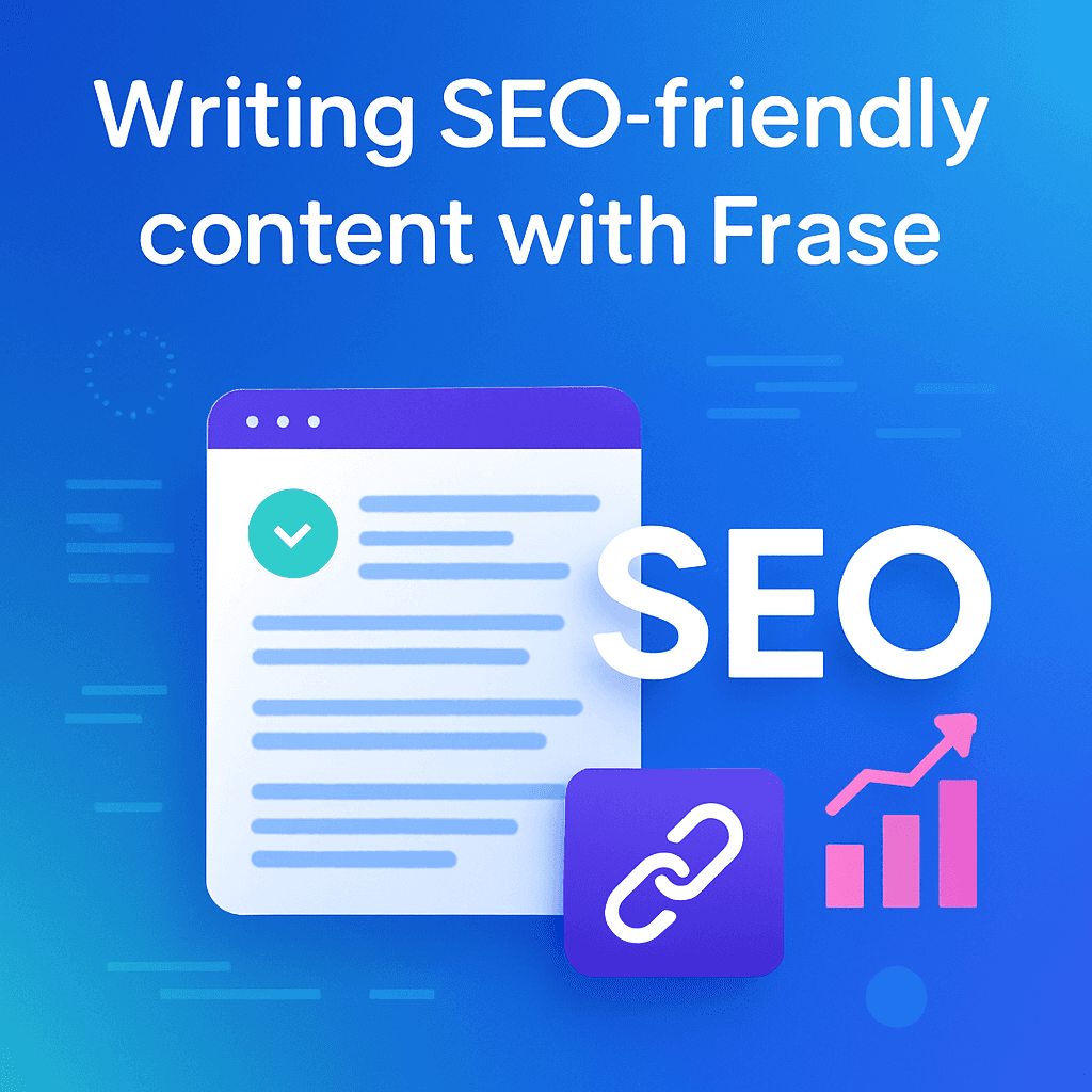 Writing SEO-friendly content with Frase