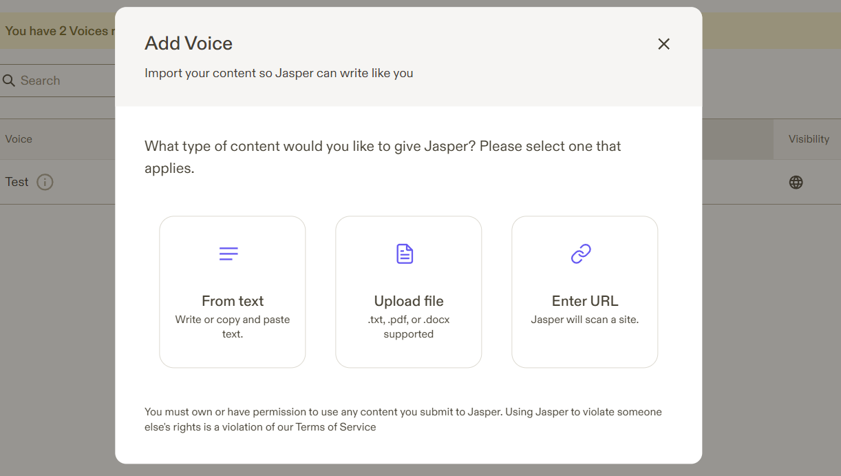brand voice